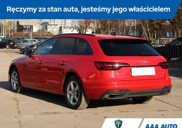 Audi A4 cena 99000 przebieg: 137352, rok produkcji 2021 z Bobolice małe 407